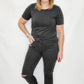 Judy Blue Black, Mid-Rise Destroyed Slim Fit - JB88137