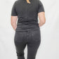 Judy Blue Black, Mid-Rise Destroyed Slim Fit - JB88137