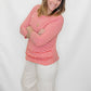 Multiples Poppy Stripe & Ruffle 3/4 Sleeve