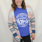 Hot Mess Moms Club Periwinkle Graphic Tee
