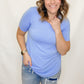 Solid, Short Sleeve, Round Neck Tops - Variety