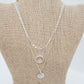 Silver, Multi-Chain Necklace Sets from Rain