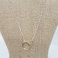 Silver, Multi-Chain Necklace Sets from Rain