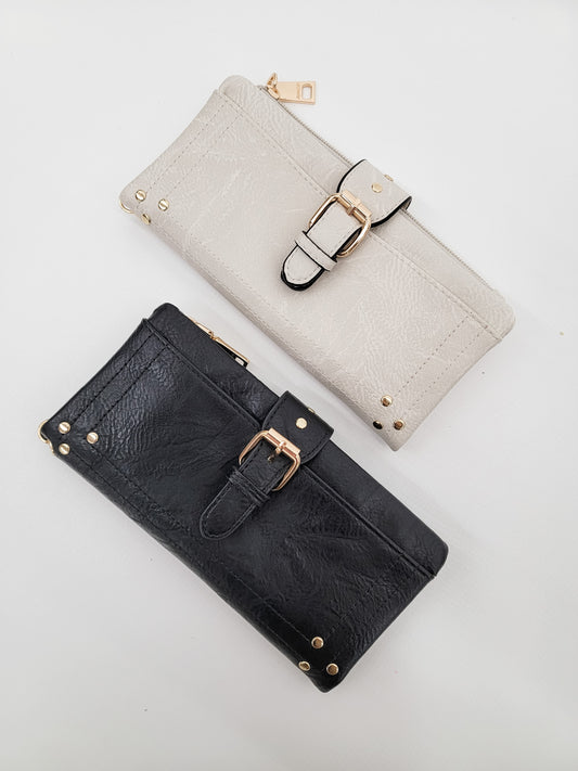 Jen & Co Cadence Buckle Wallet Clutch - Variety