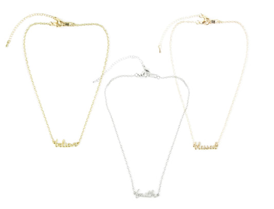 Good Works Signature Necklace - Variety